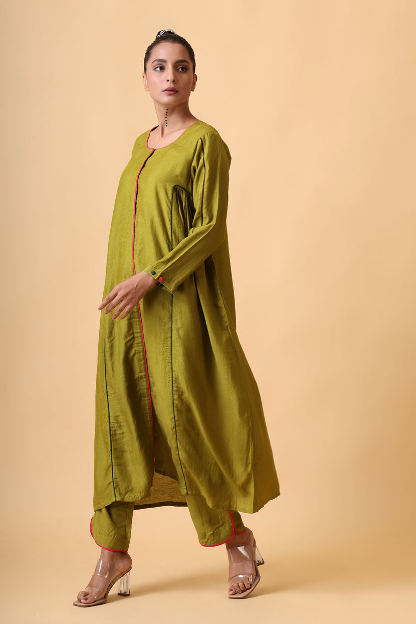 BHOOMI PISTACHIO KURTA PANT SET