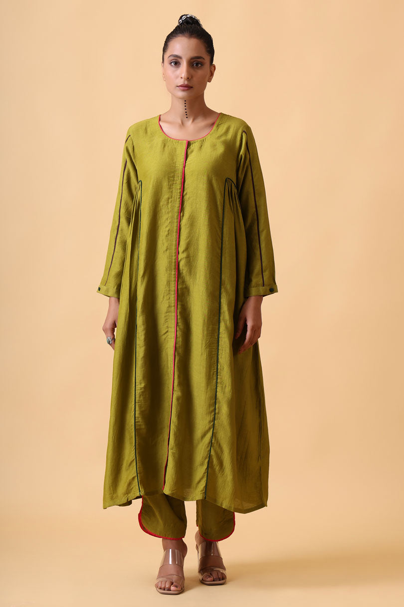 BHOOMI PISTACHIO KURTA PANT SET