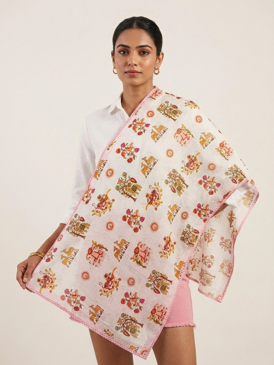 Sukha vana unisex stole