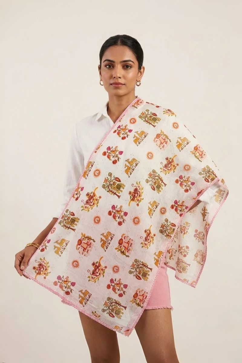Sukha vana unisex stole