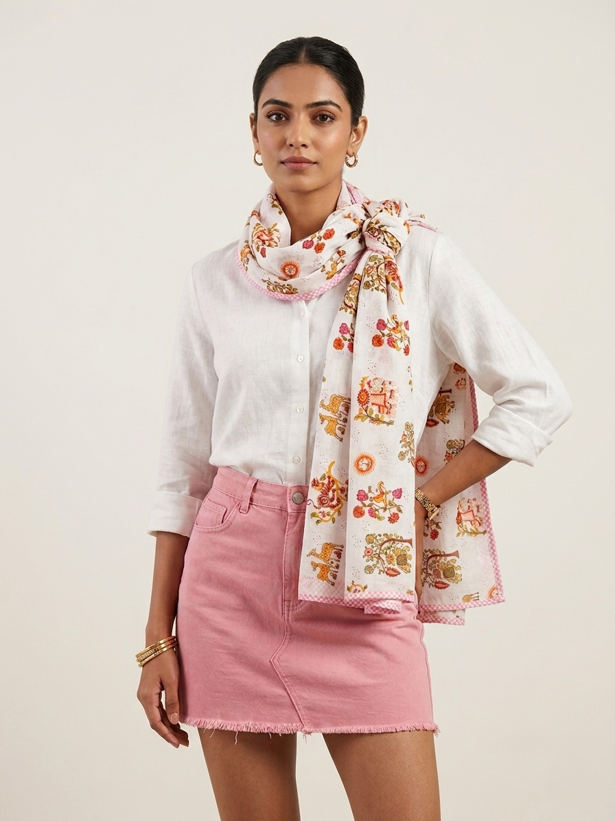 Sukha vana unisex stole