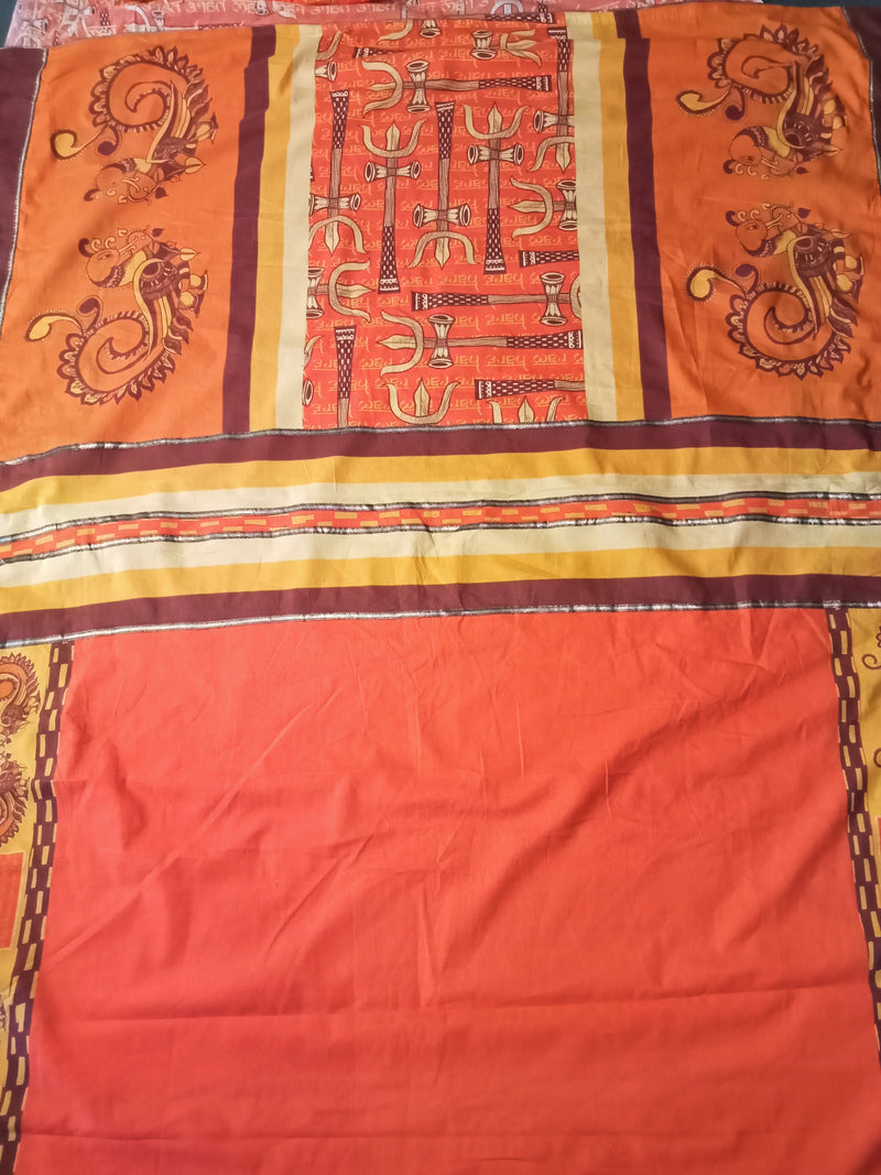 Trishul with Kalamkari bird
