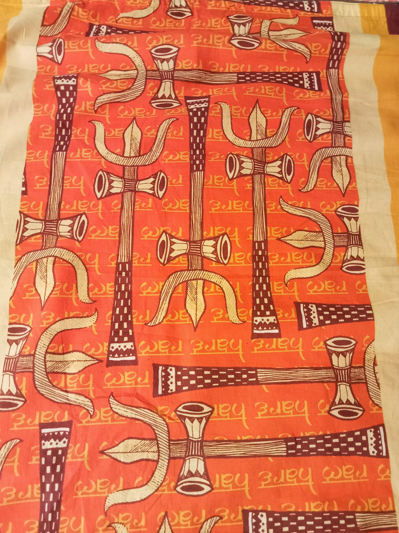 Trishul with Kalamkari bird