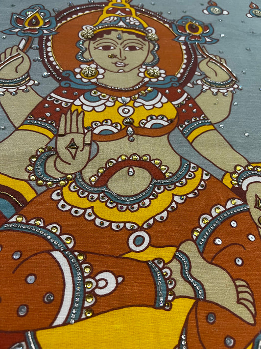 Lakshmi Fabric wall art