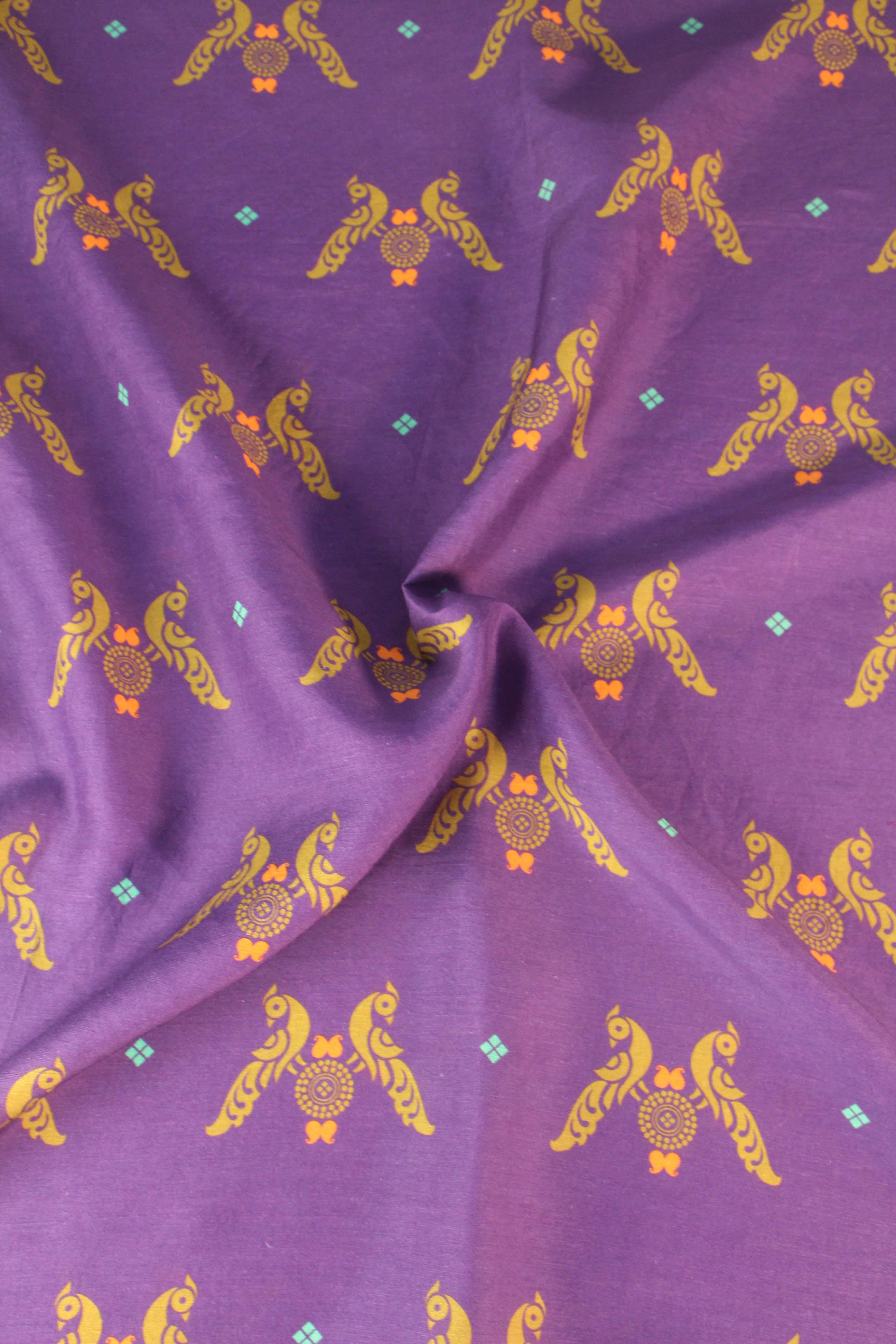 PRATEETI PURPLE FABRIC