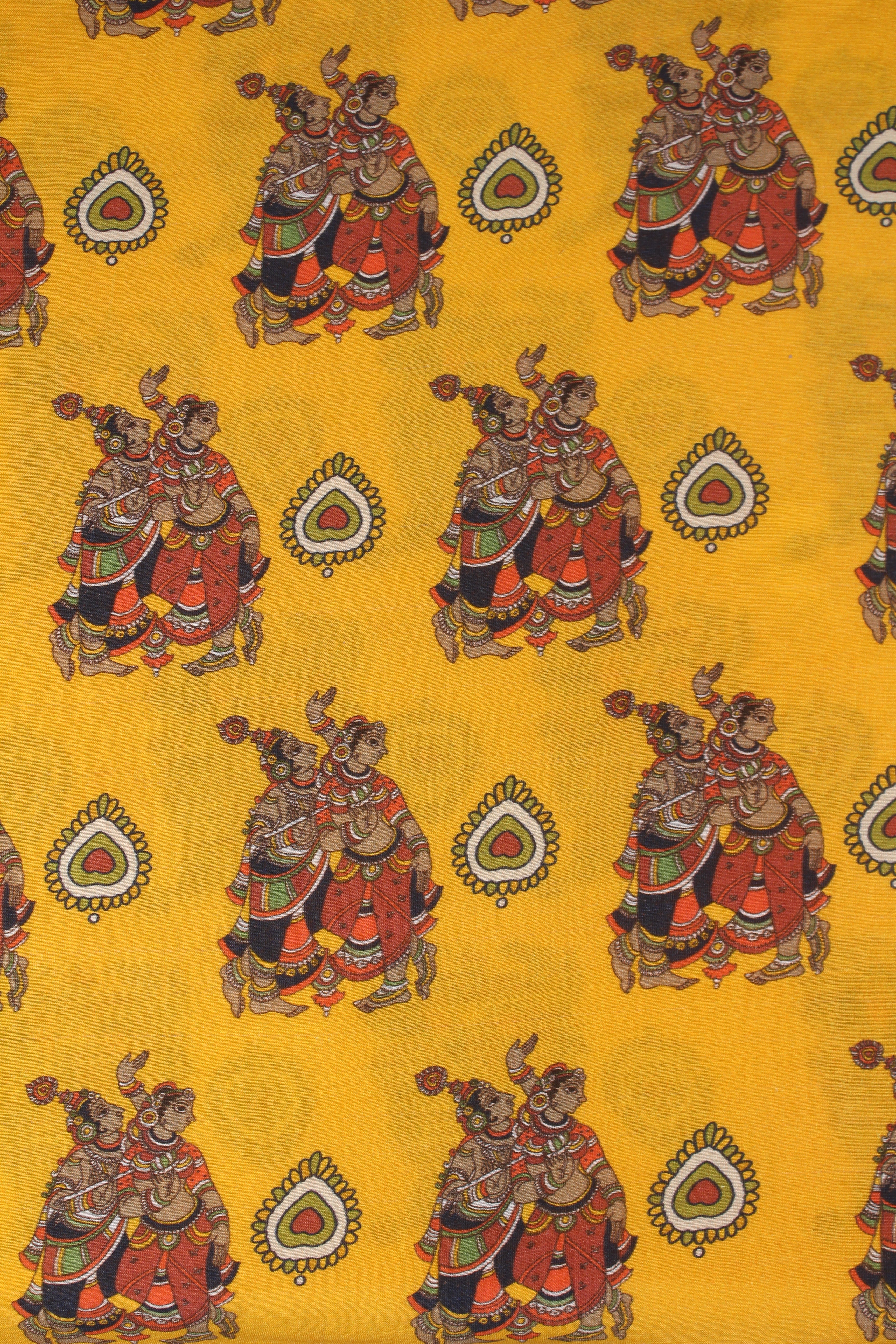 RAS LILA KRISHNA-RADHA FABRIC