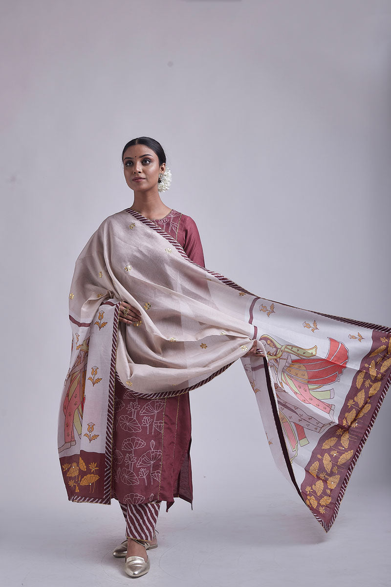 Kamal Choga set (kurta + salwar)