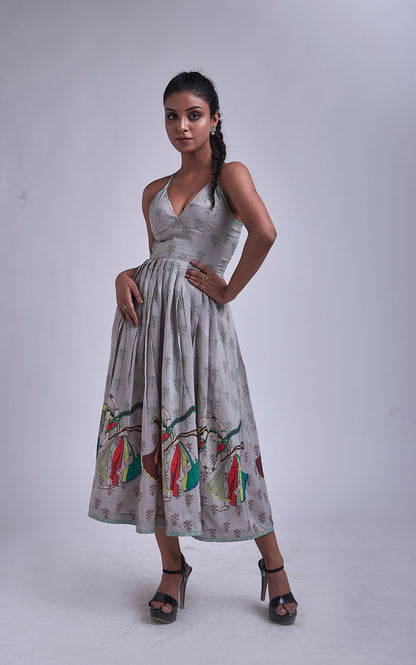 Naach grey dress