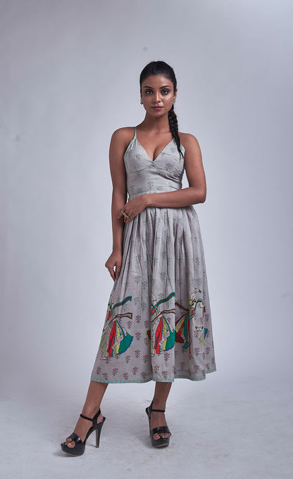 Naach grey dress