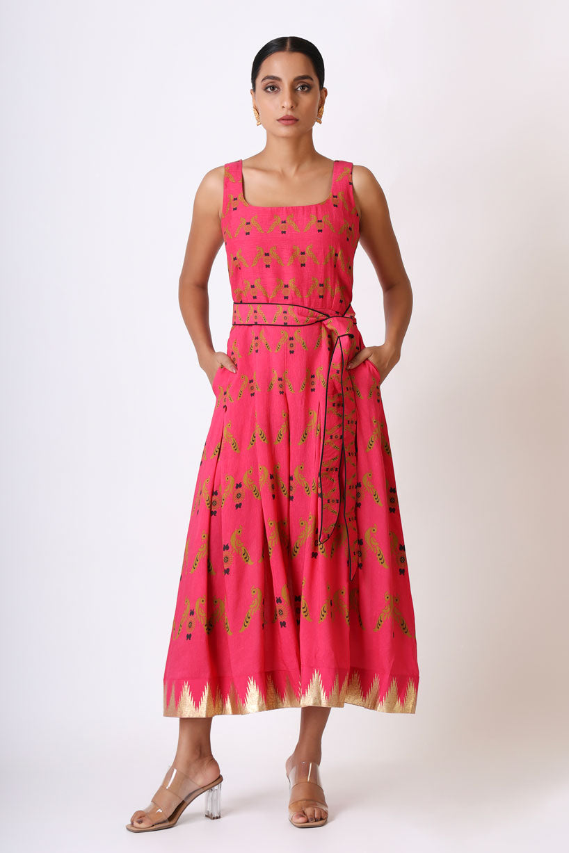 PRANAY MAYIL PINK DRESS