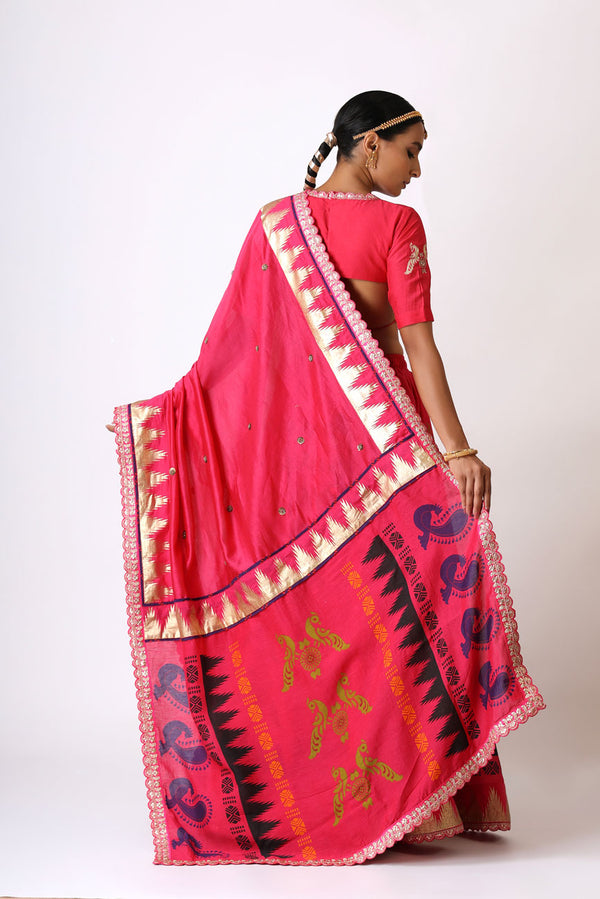 PRANAY PINK LEHENGA ( SET OF 3)