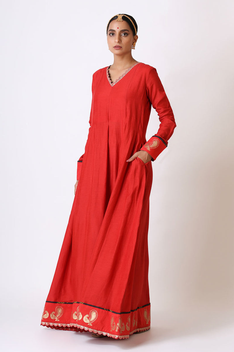 PREM RED ANARKALI SET (set of 2)