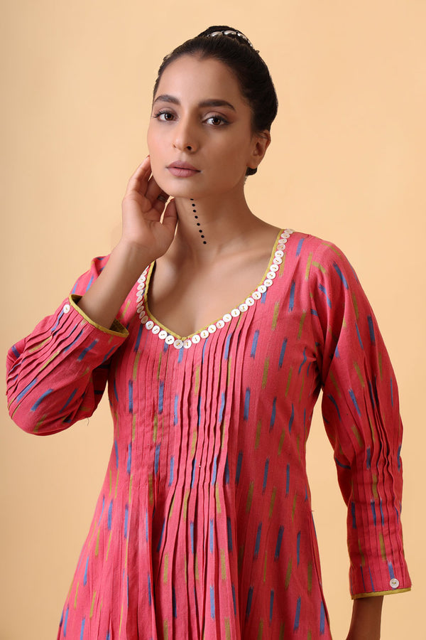 SAUNDARYA SALMON KURTA PANT SET