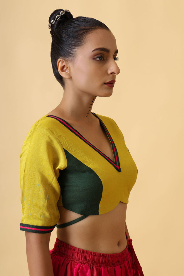 KSHITI TERRACOTTA LEHENGA (set of 3)