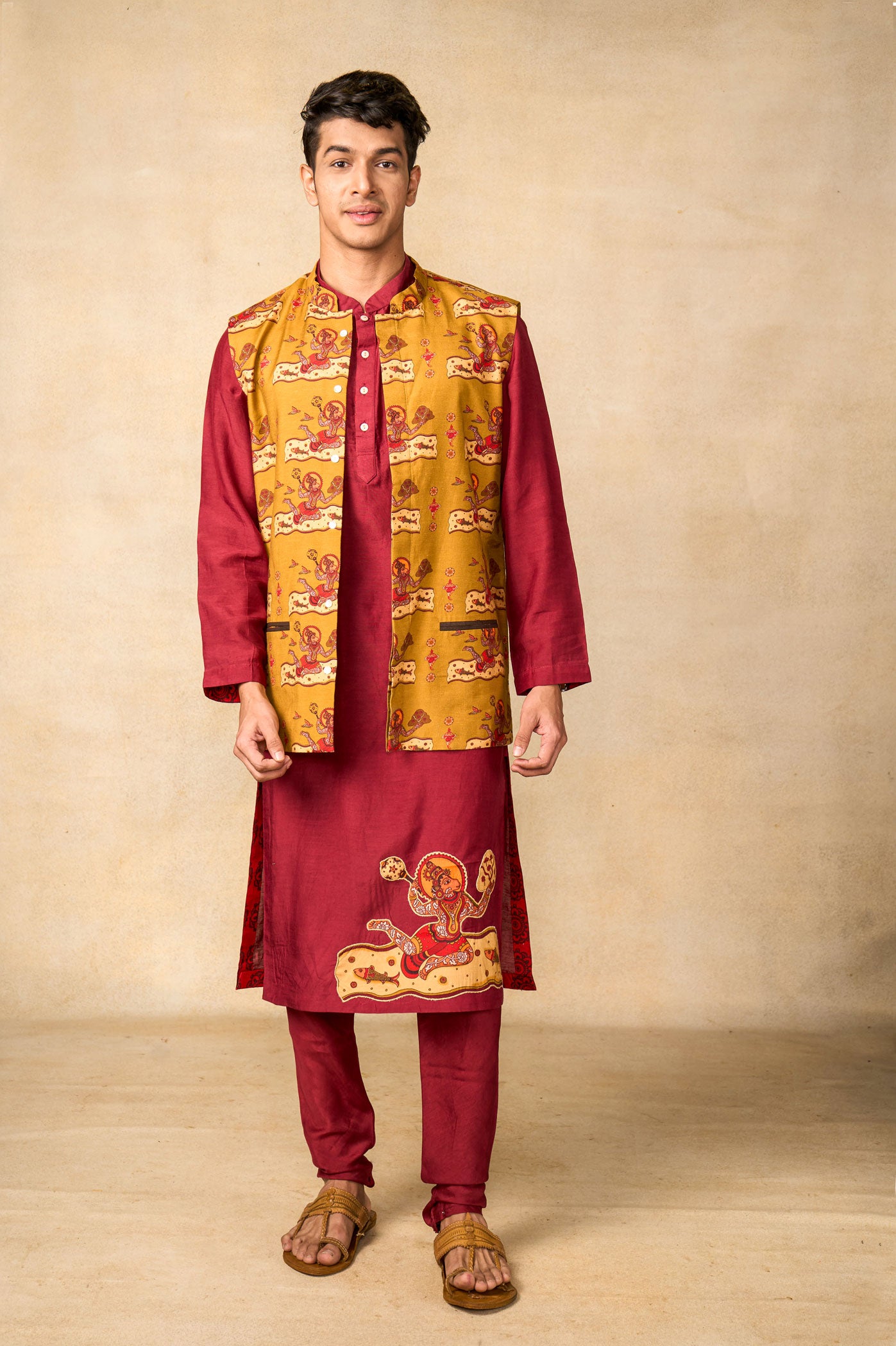 Hanuman olive jacket