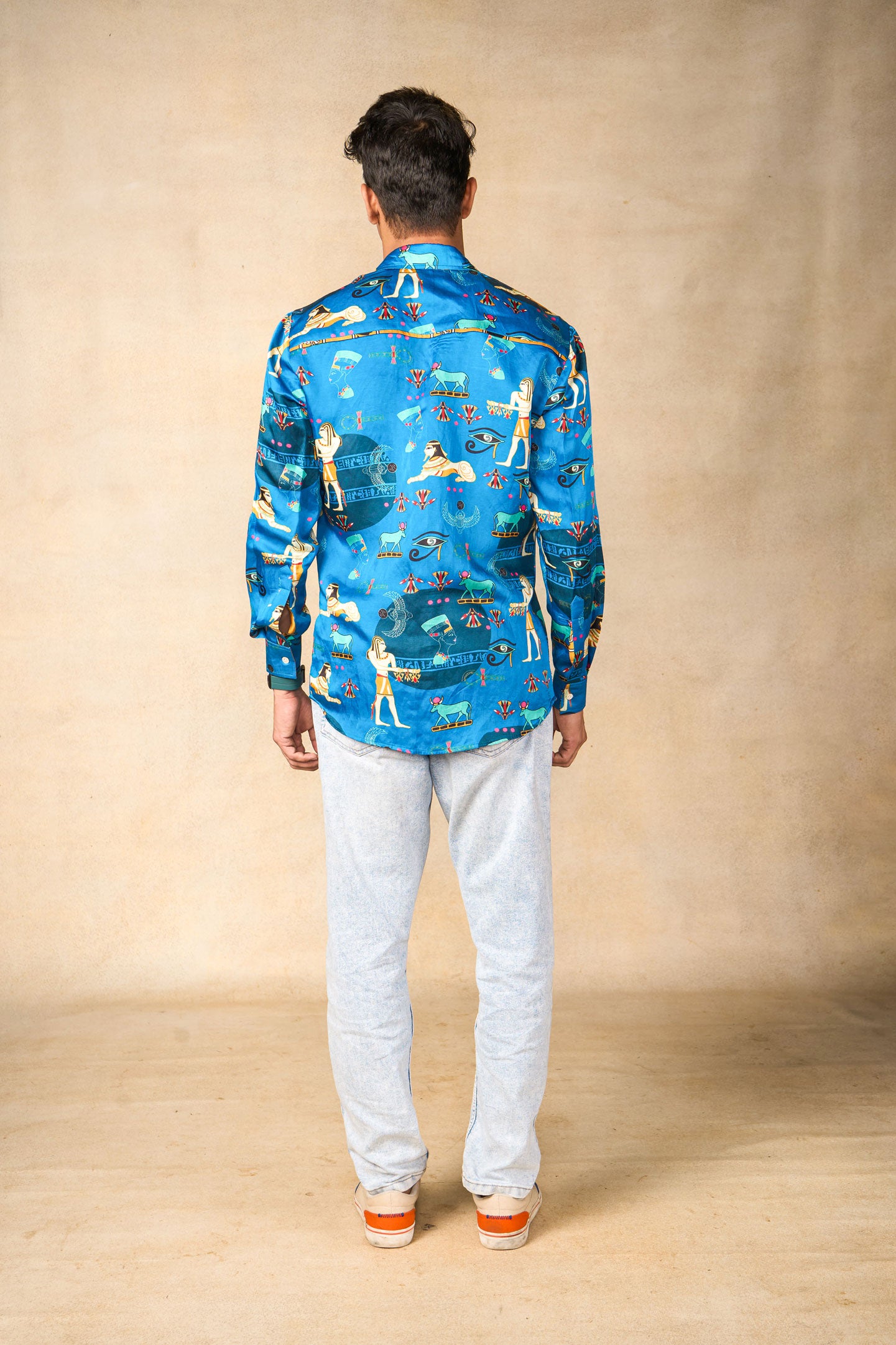 Desert Drift blue shirt