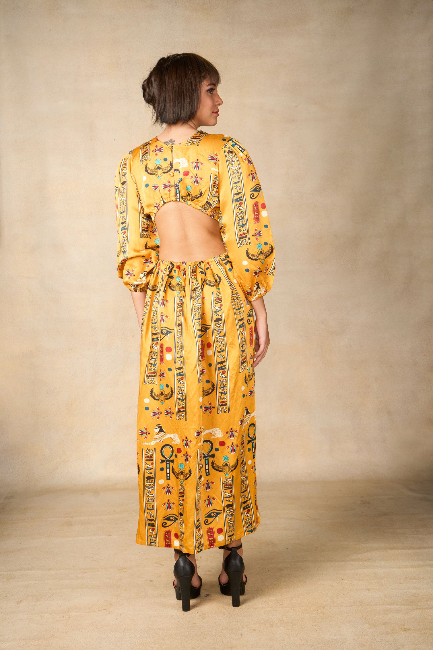 Luxor dress- yellow