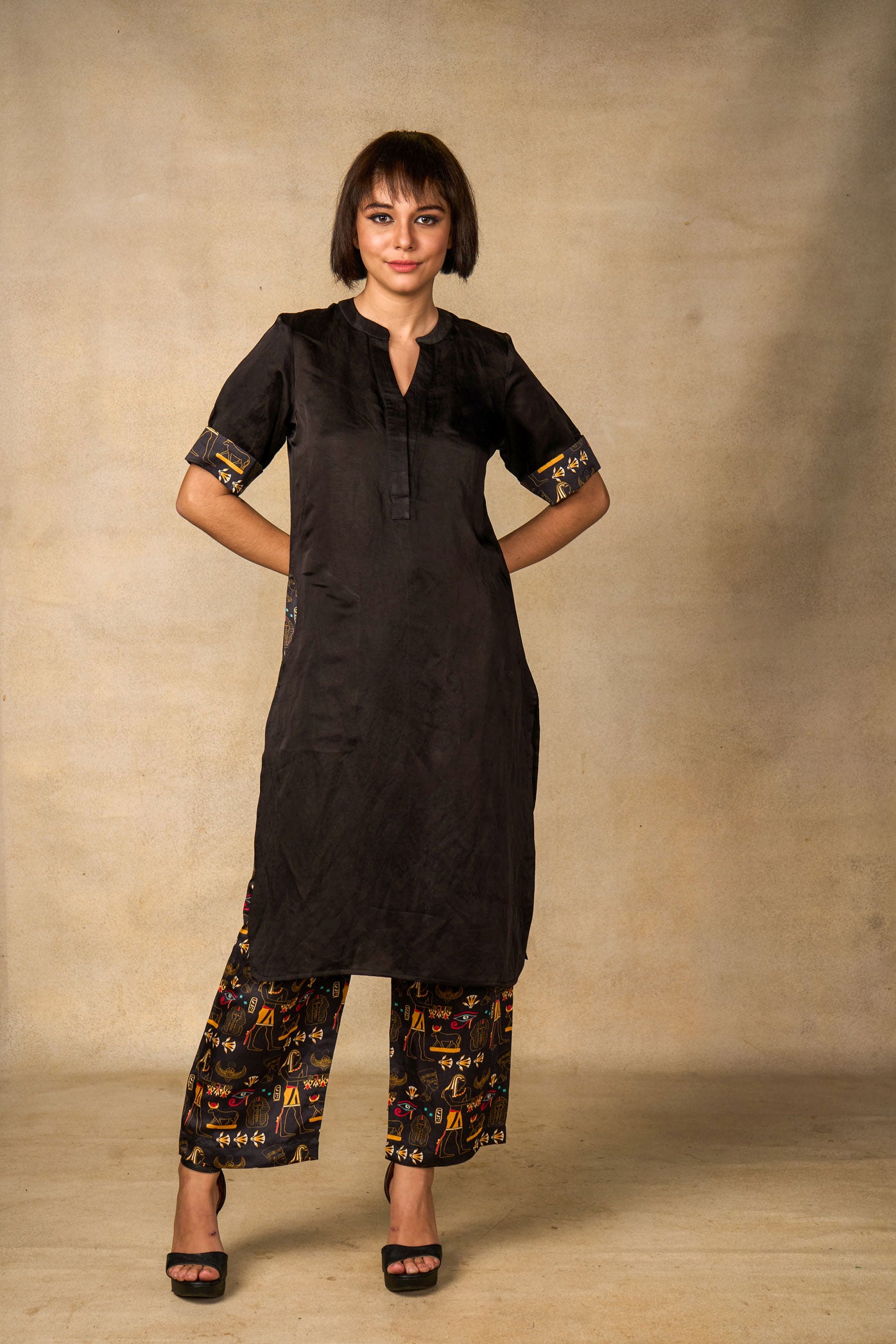 Mirage co-ord set- black