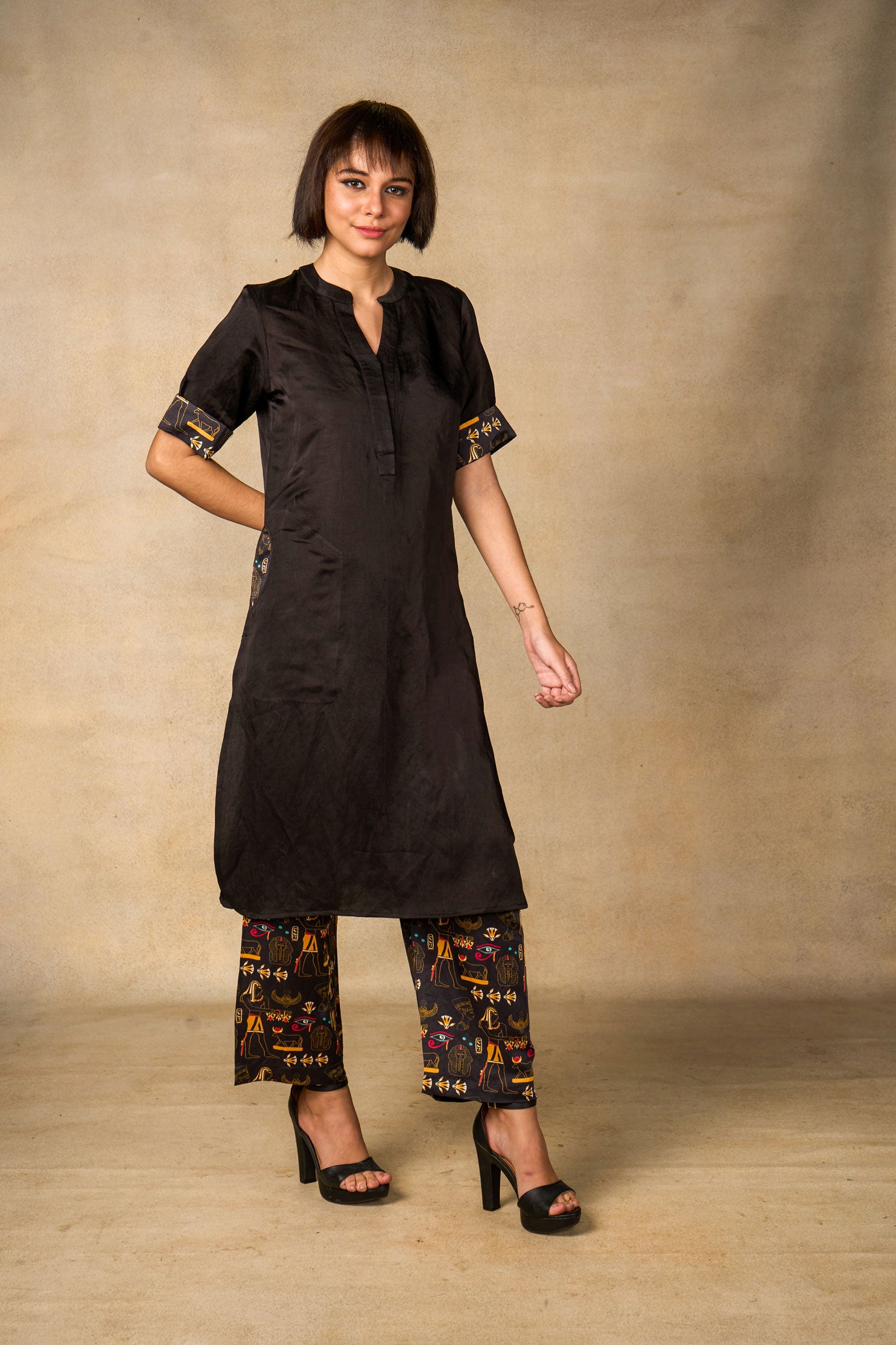 Mirage co-ord set- black