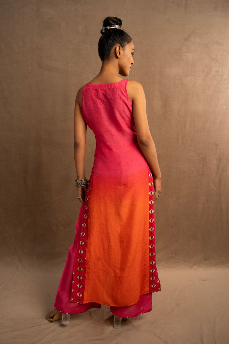 Padma shaded set ( kurta+palazzo)