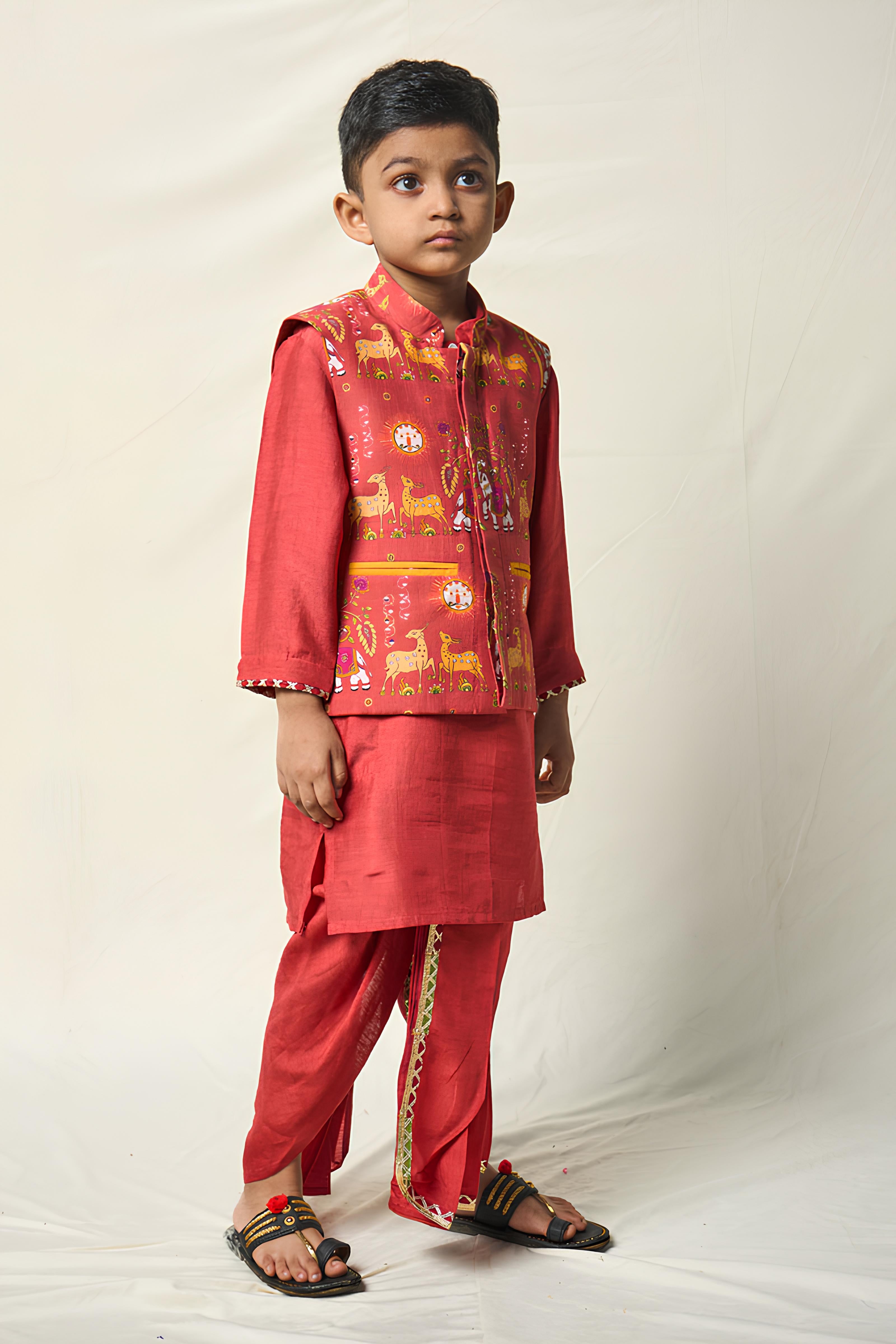 CHHOTA MRIGA RUST SET (set of 3)