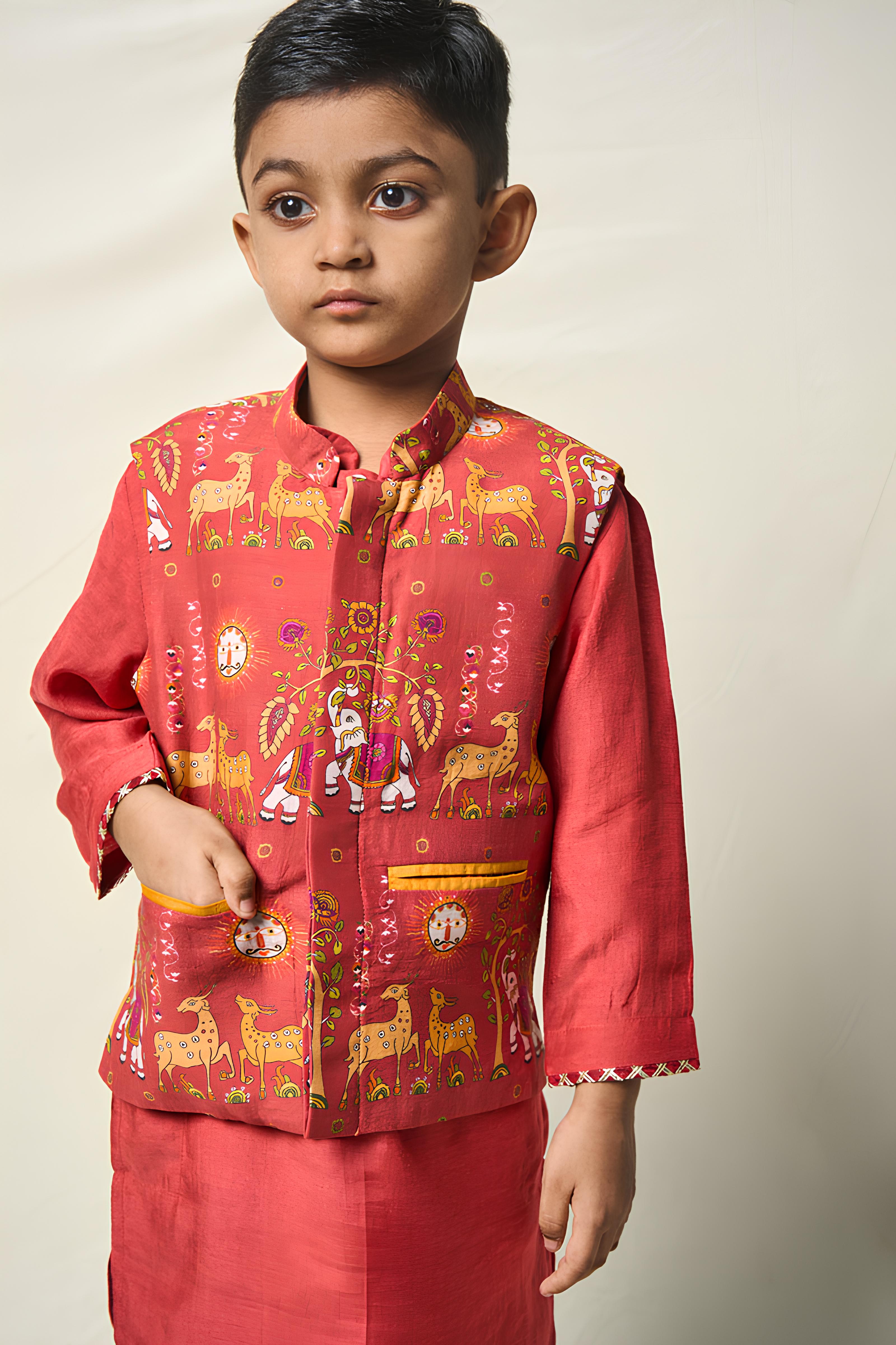 CHHOTA MRIGA RUST SET (set of 3)