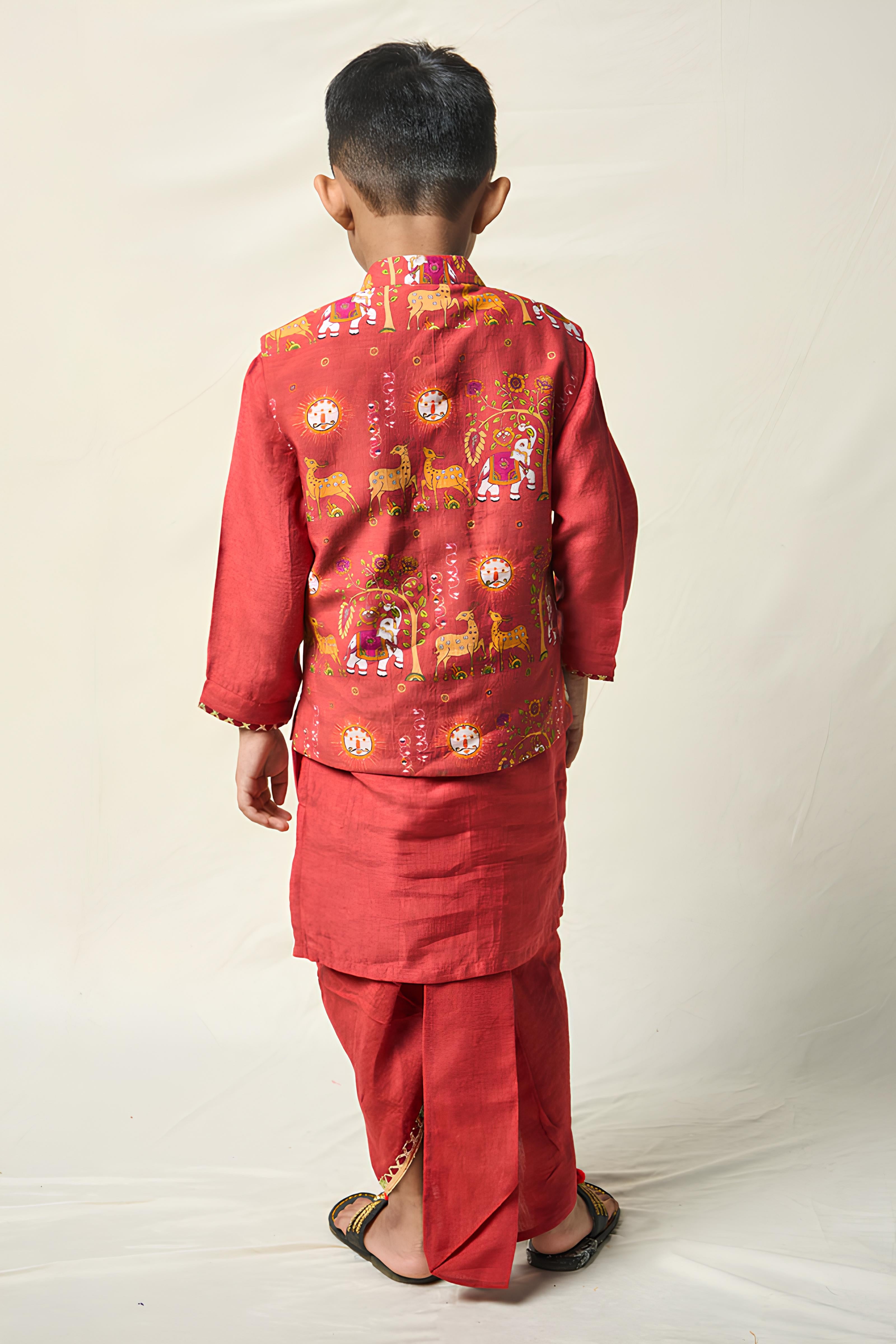 CHHOTA MRIGA RUST SET (set of 3)