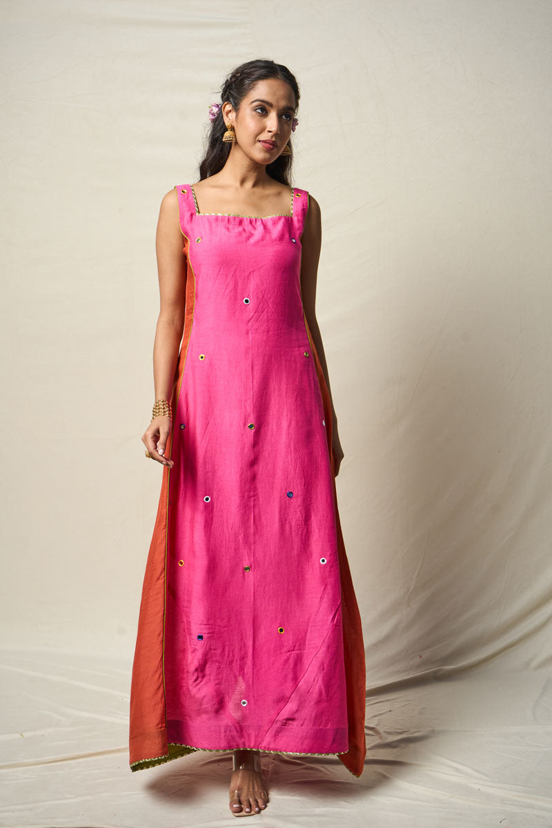 PINK KALI DRESS