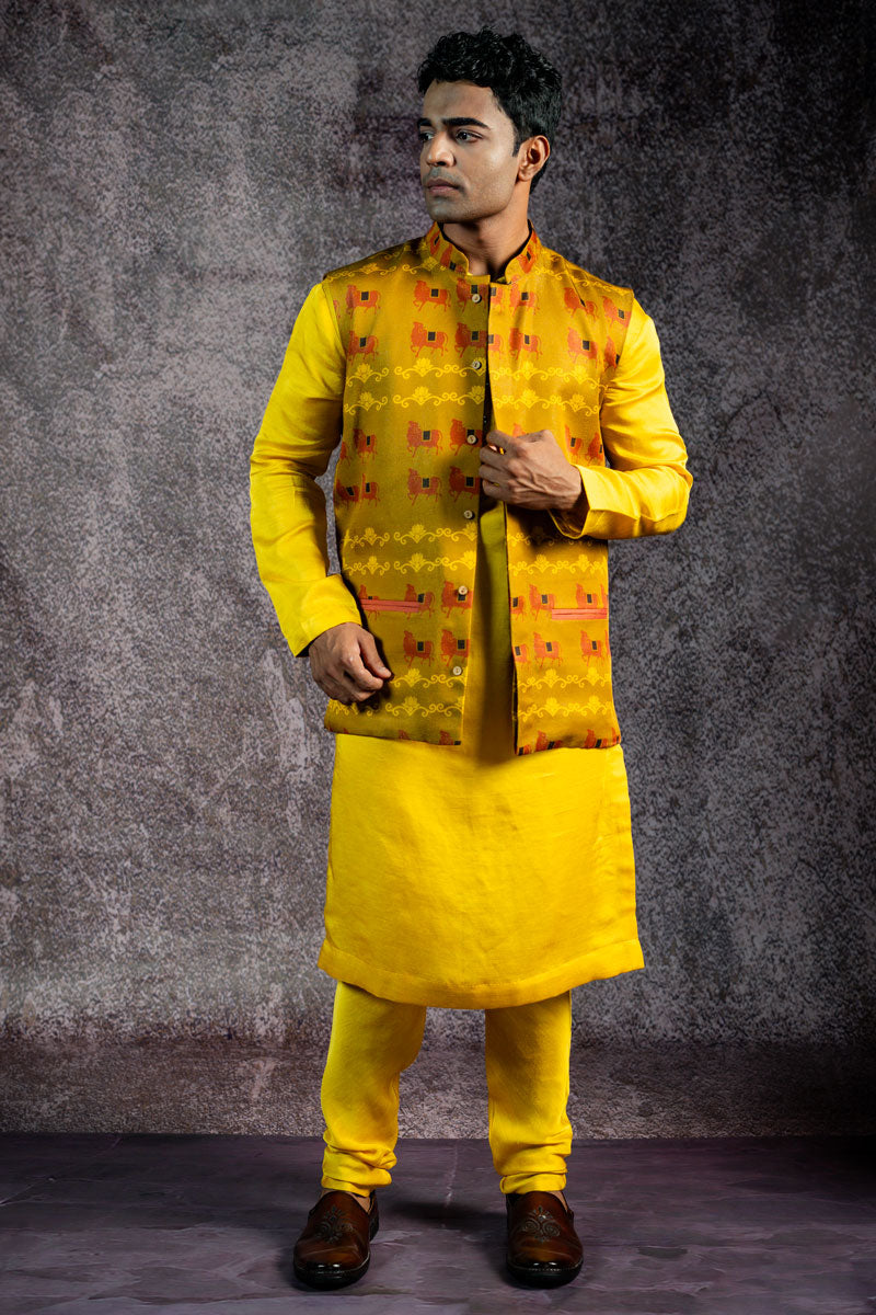 GOVARDHA OLIVE JACKET