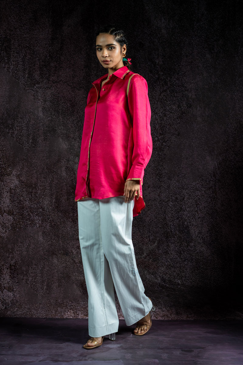 GULABI METALLIC SHIRT