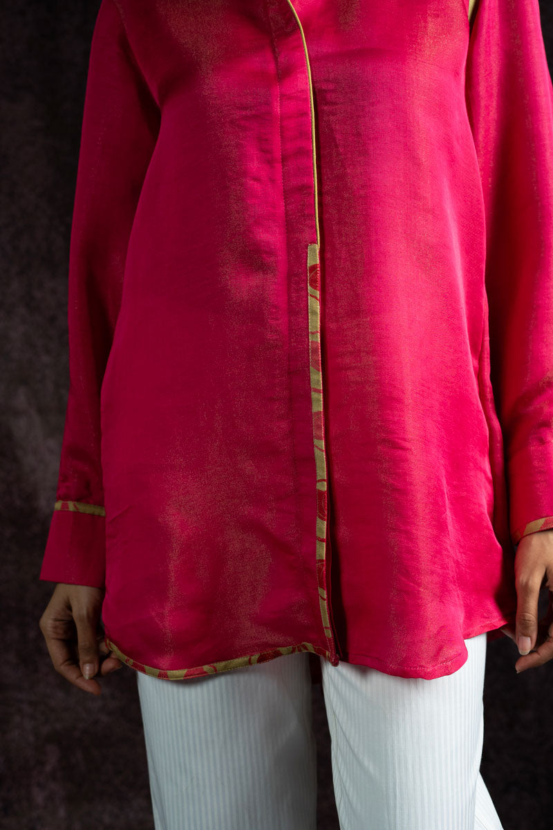 GULABI METALLIC SHIRT