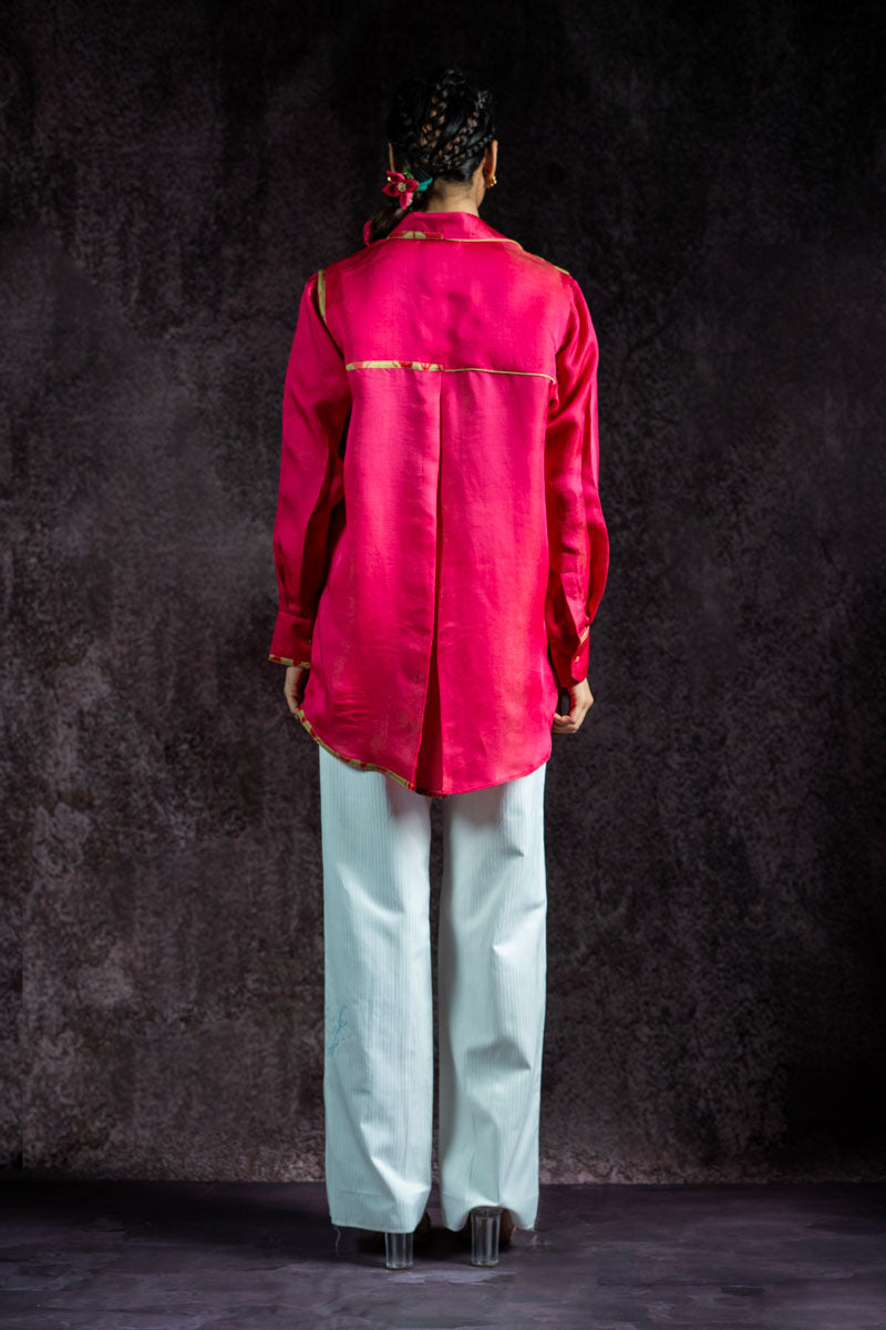 GULABI METALLIC SHIRT