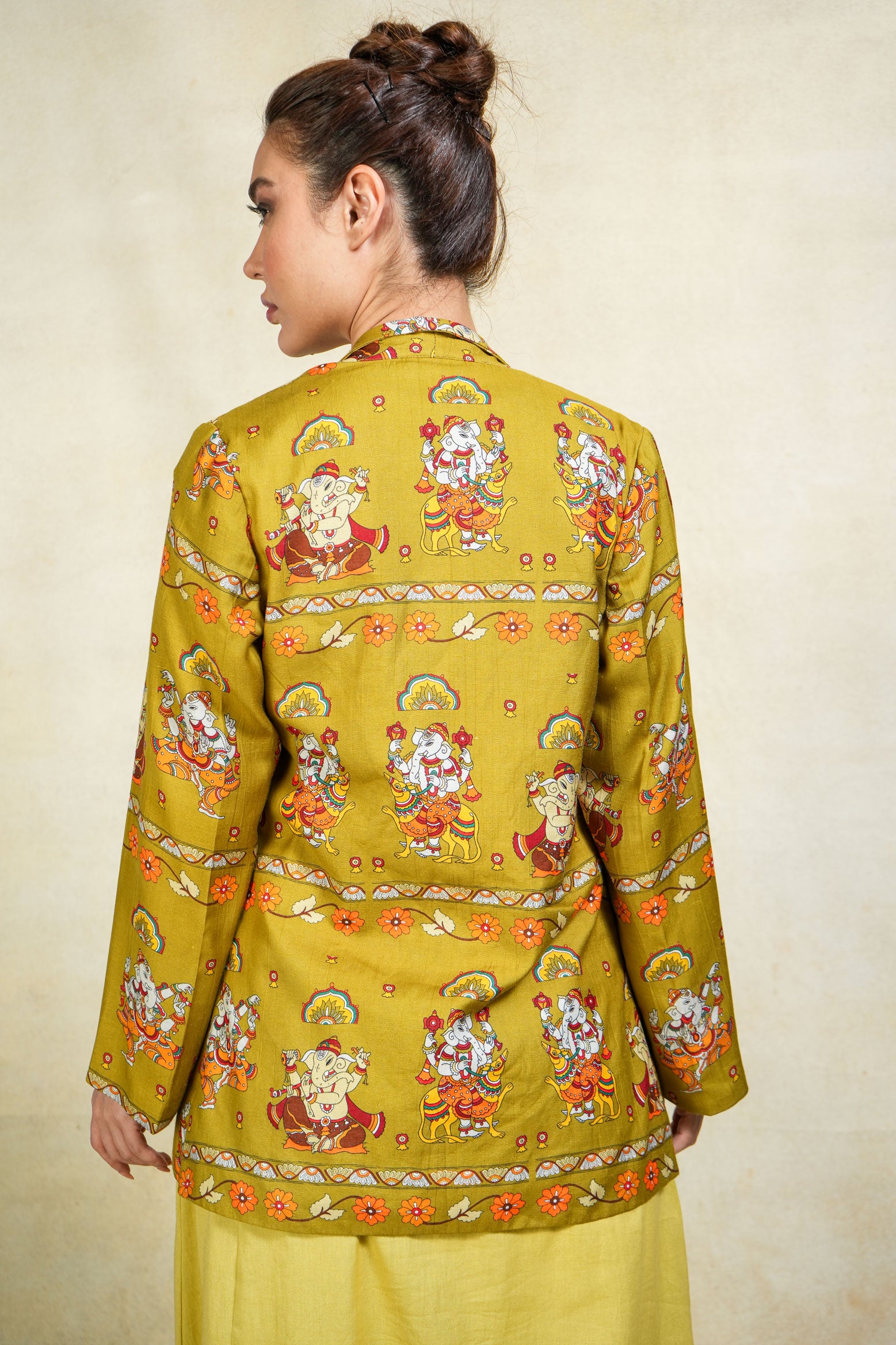 Gananayaka green jacket