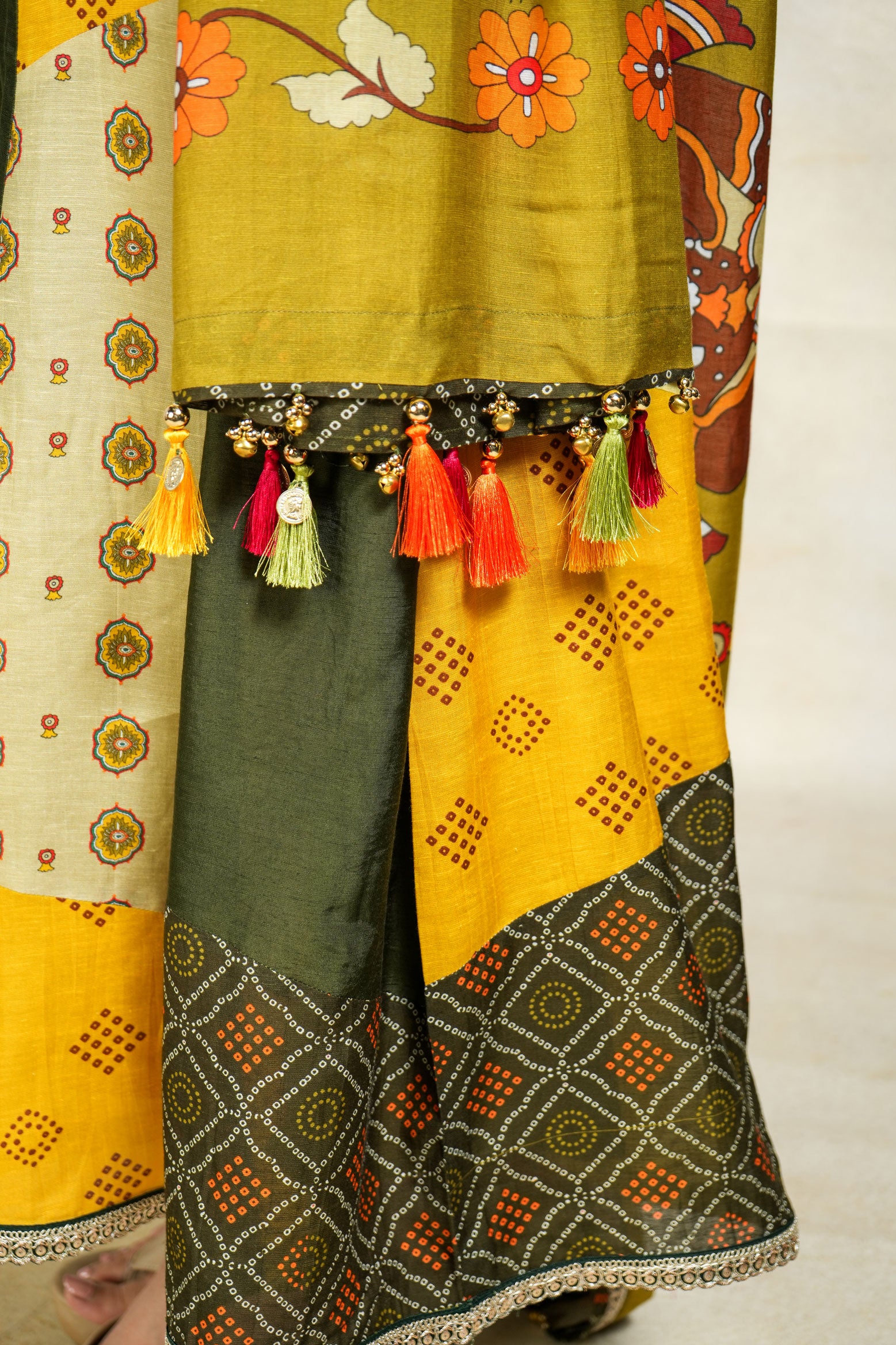 Varenya pista anarkali + churirdar + dupatta (set of 3)