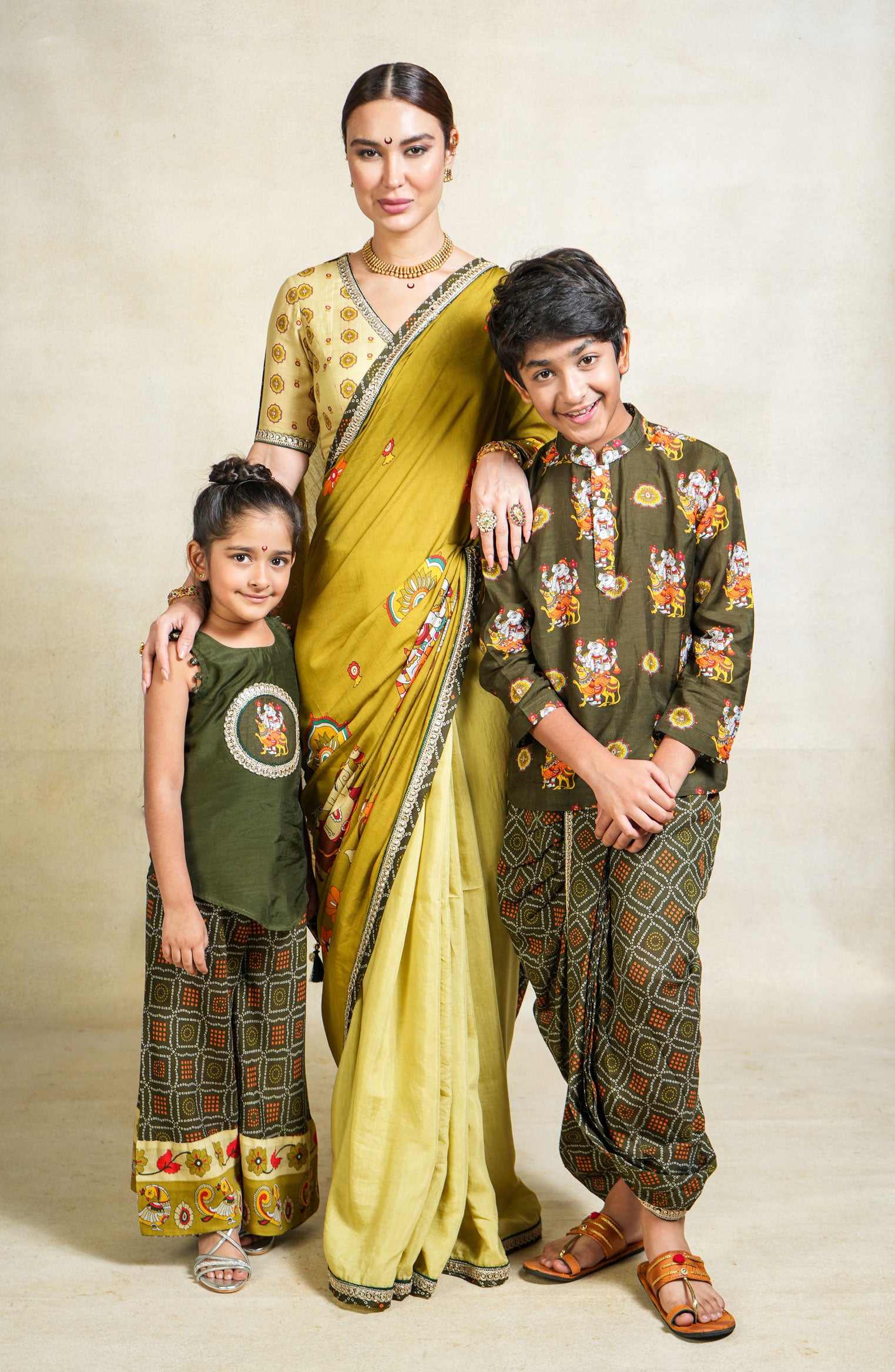SUMUKH GREEN SAREE