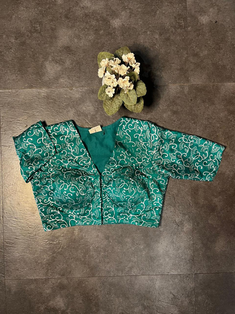 Varak Green blouse