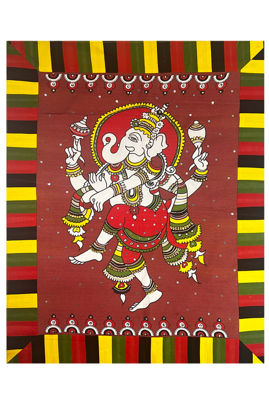 Natya Ganesh Fabric wall art