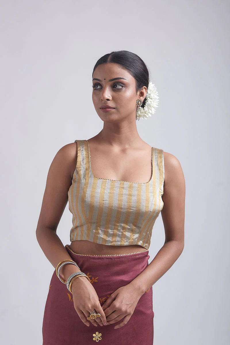 Wine Naach Blouse