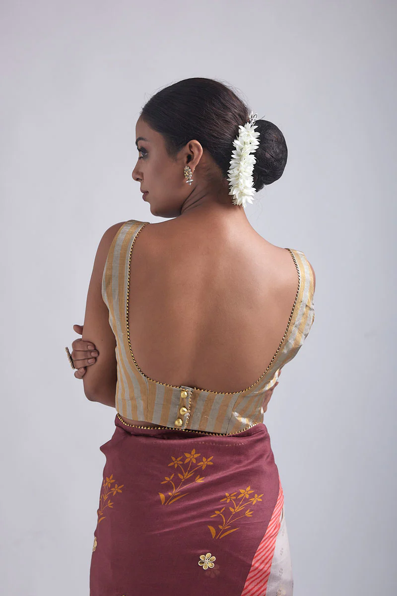 Wine Naach Blouse