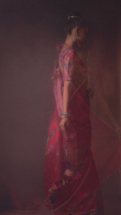 Kailasa saree