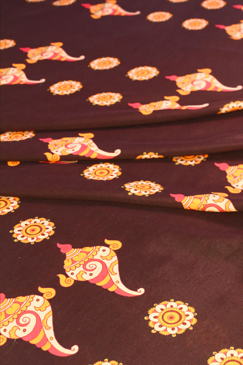 Samudra coffee fabric