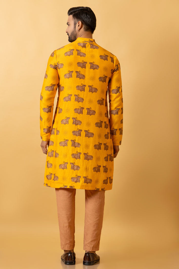 GAUHU KURTA + PANT SET