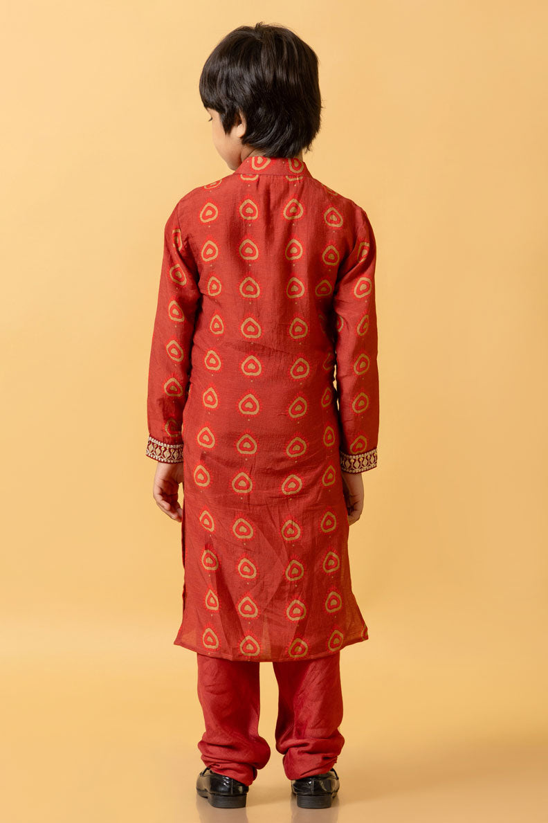 PANKH KURTA + CHURIDAR SET