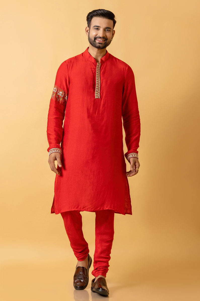 KUMKUM KURTA CHURIDAR SET (set of 2)