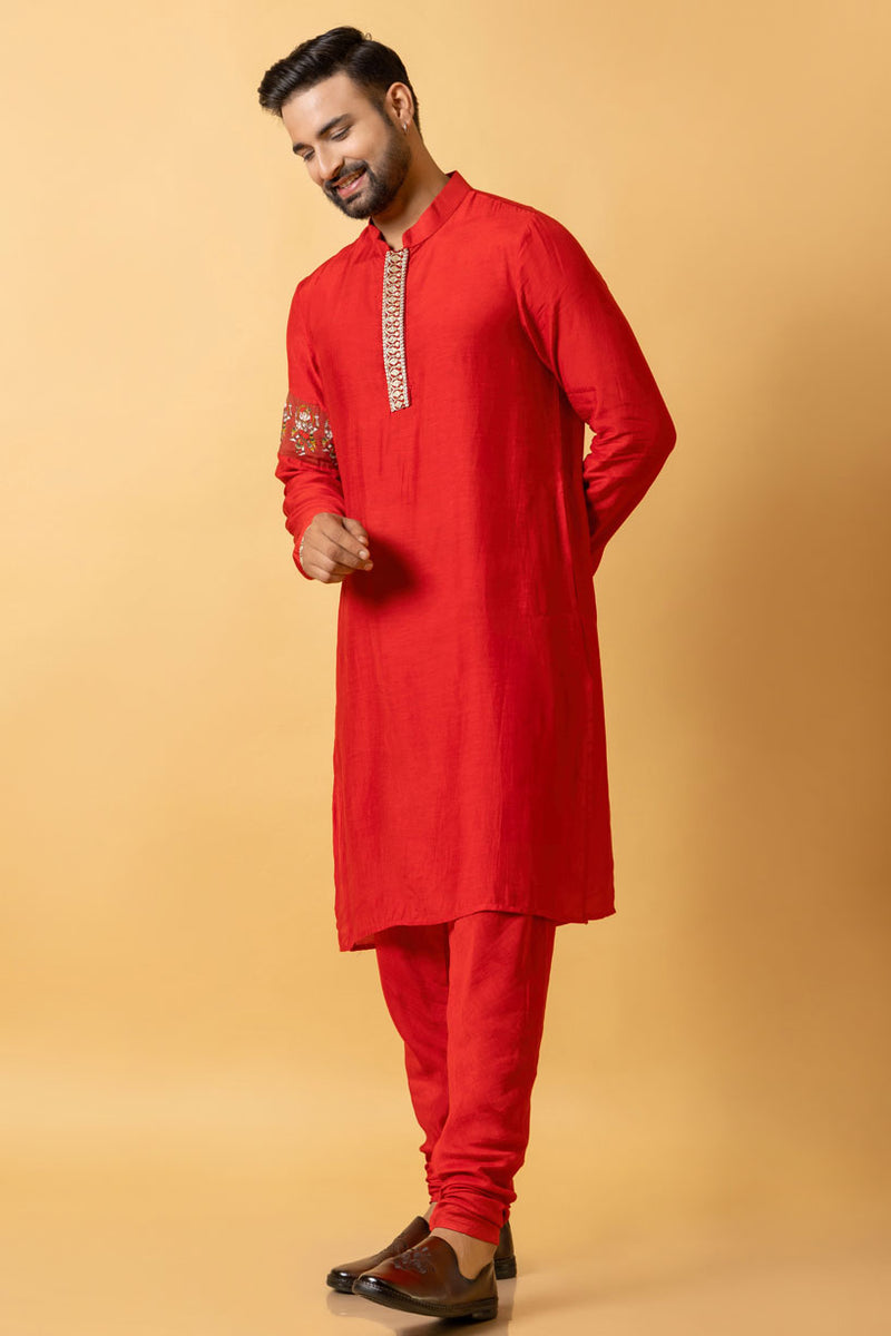 KUMKUM KURTA CHURIDAR SET (set of 2)