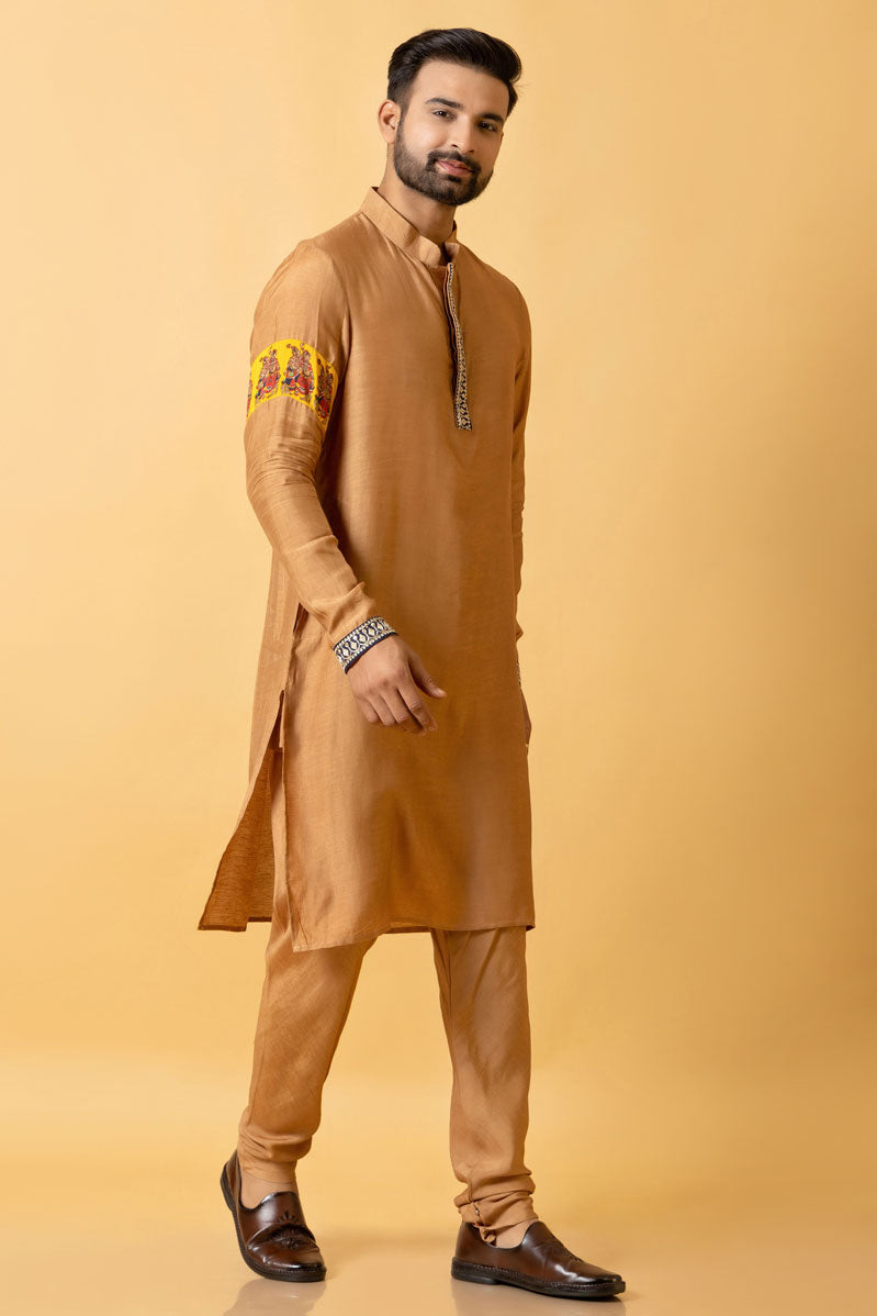 GEHOON KURTA + CHURIDAR SET (set of 2)