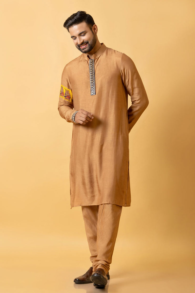 GEHOON KURTA + CHURIDAR SET (set of 2)