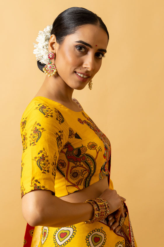 RAS LILA RADHA-KRISHNA SAREE