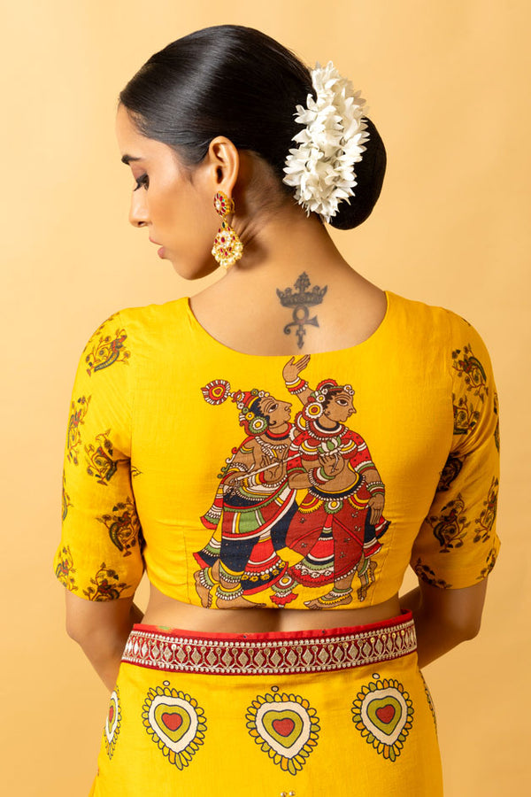 RAS LILA KRISHNA RADHA BLOUSE