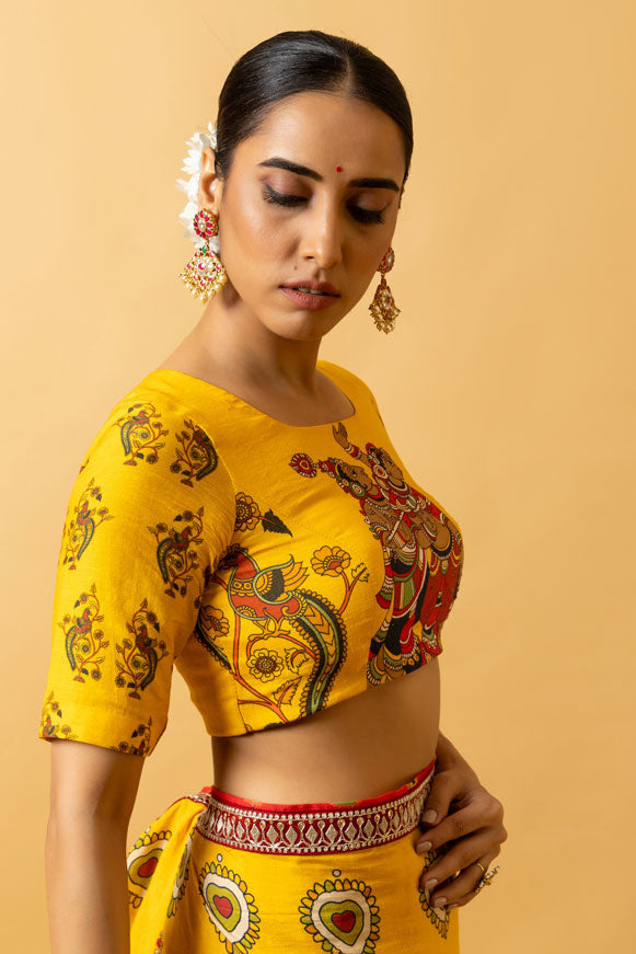 RAS LILA RADHA-KRISHNA SAREE